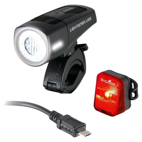 Комплект фонарей Sigma LIGHTSTER USB K-SET Sigma Sport