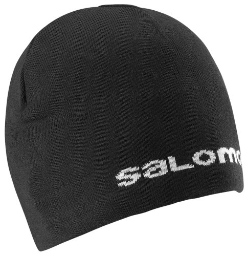 Шапка Salomon SALOMON BEANIE BLACK FW16-17