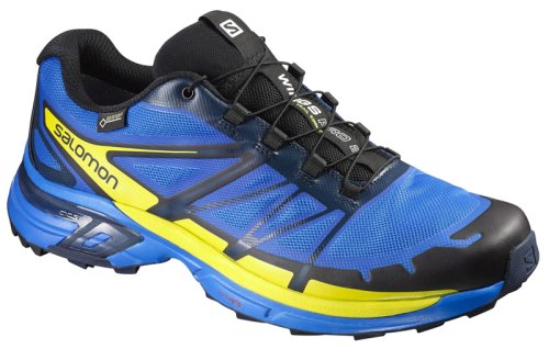 Кроссовки для бега Salomon WINGPRO 2 GTX® BL/GECKO GREE/BL FW16-17