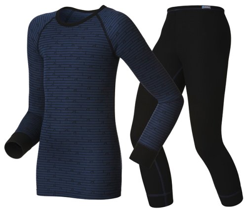 Термобелье Odlo Set shirt l/pantlong WARM