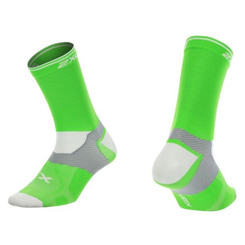Велоноски 2XU RACING CYCLE VECTR QTR SOCK
