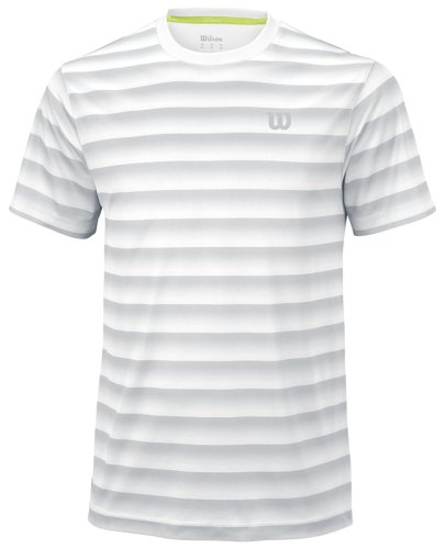 Футболка Wilson m SP OMBRE CREW WH/GREY