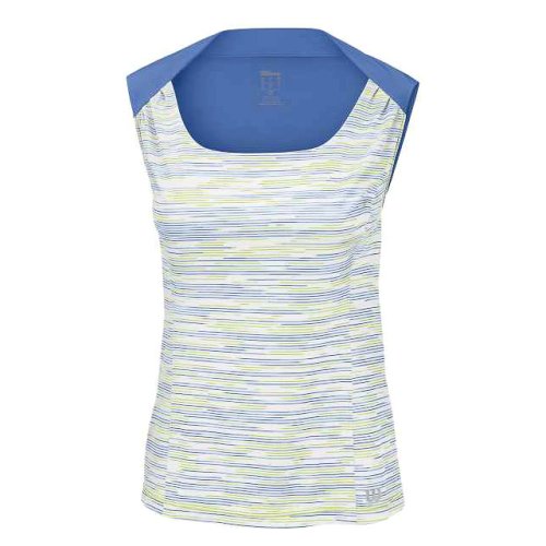 Майка Wilson ldy STAR STRIATED TANK WH/REGATTA
