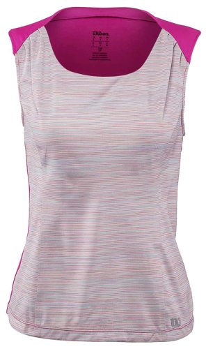 Майка Wilson ldy STAR STRIATED TANK GREY/ROSE