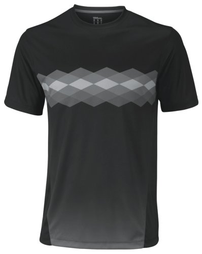 Футболка Wilson m UW STATEMENT CREW BK/GREY