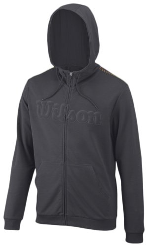Толстовка Wilson m UW FZ HOODY EBONY