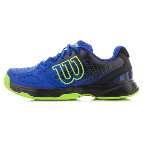 Кроссовки для тенниса Wilson jr KAOS COMP BLUE IRIS/BK/GR
