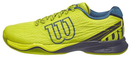 Кроссовки для тенниса Wilson m KAOS CC LIME/NAVY
