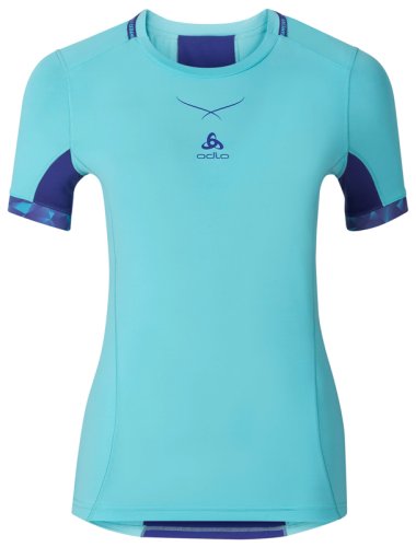 Термобелье (верх) Odlo Shirt s/s crew neck Ceramicool pro