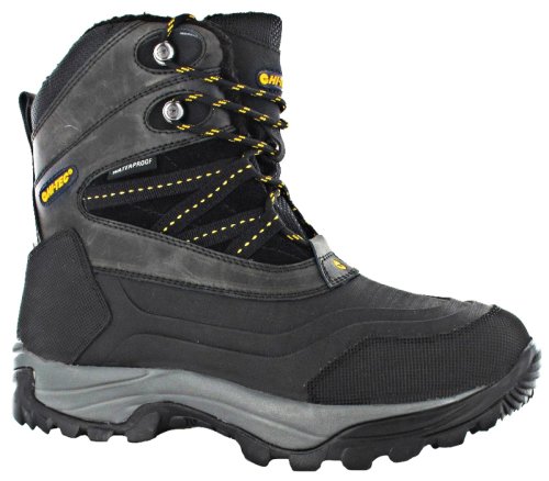 Ботинки Hi-tec SNOW PEAK 200 WP-BLACK/GOLD (44)