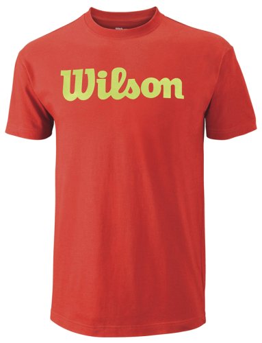 Футболка Wilson m SCRIPT COTTON TEE RED