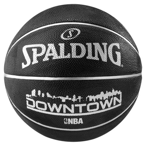 Мяч баскетбольный Spalding NBA Black Silver Highlight