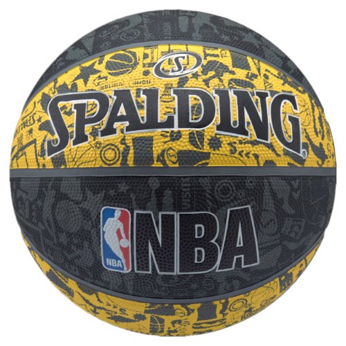 Мяч баскетбольный Spalding Yellow Graffiti