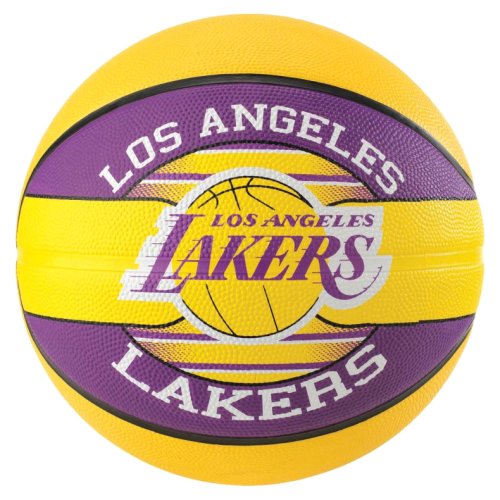 Мяч баскетбольный для стритбола Spalding NBA TEAM
LOS ANGELES LAKERS