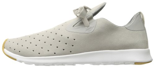 Кроссовки Native Shoes Apollo Moc Pigeon Grey/Shell White/Nat Rubber