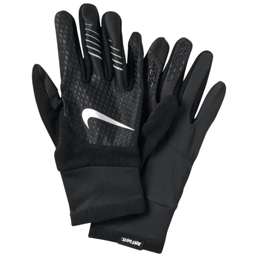 Перчатки для бега Nike WOMENS THERMA-FIT ELITE RUN GLOVES XS BLACK/BLACK/SILVER