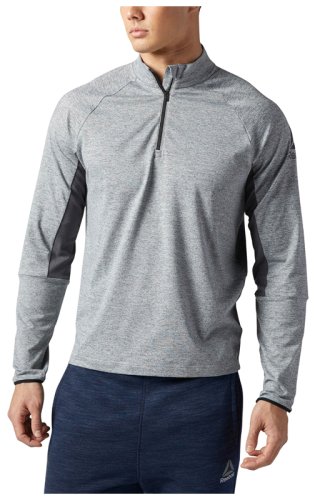 Джемпер Reebok Running Long Sleeve Quarter Zip