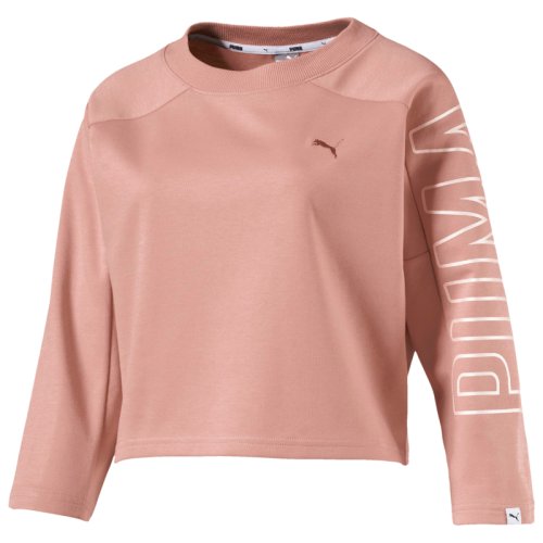 Футболка с длин. рукавом Puma FUSION CROPPED 7/8SWEATSHIRT