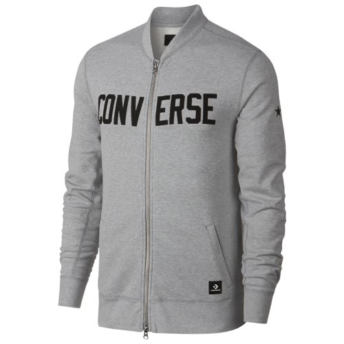 Толстовка Converse ESSENTIALS GRAPHIC BOMBER BLACK