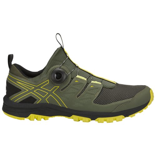 Кроссовки для бега Asics GEL-FUJIRADO GRN/YEL/BLK M SS18