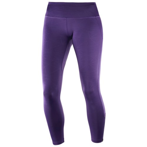 Тайтсы Salomon AGILE LONG TIGHT W Parachute Purple SS18