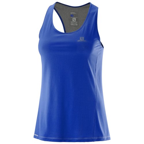 Майка Salomon AGILE TANK W Surf The Web SS18