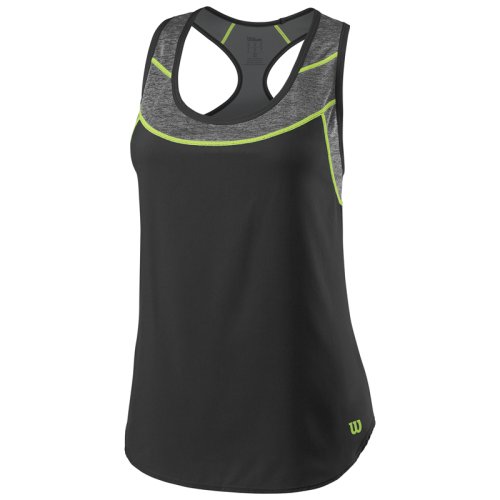 Майка Wilson ldy UWII HYBRID TANK BK/GRAY SS18