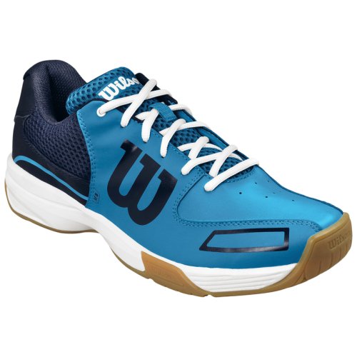 Кроссовки для тенниса для бадминтона Wilson STORM DARK BLUE/NAVY SS18