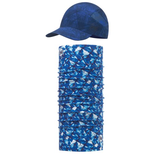 Кепка Buff UV COMBO CAPS PACK TREK cape blue
