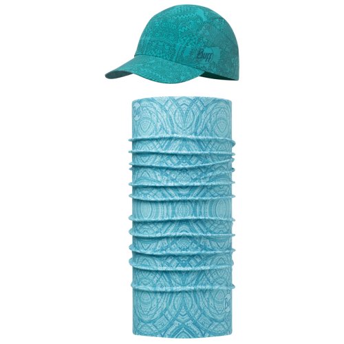 Кепка Buff UV COMBO CAPS PACK TREK turquoise
