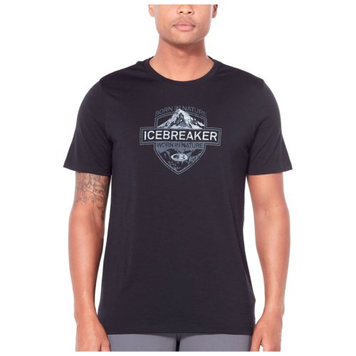 Футболка Icebreaker Tech Lite SS Crewe Alpine Crest Black