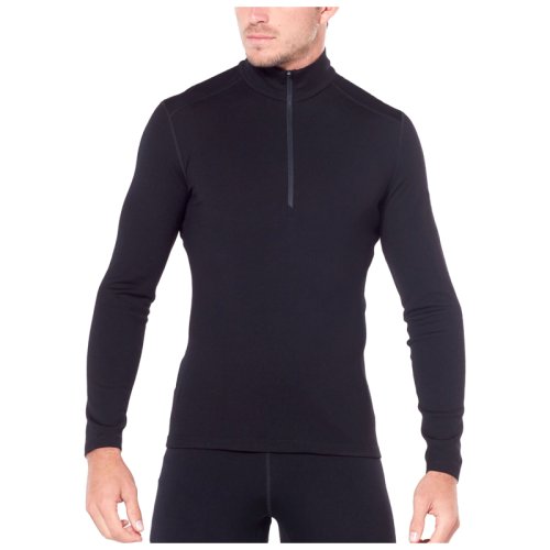 Термобелье (верх) Icebreaker 260 Tech LS Half Zip Black