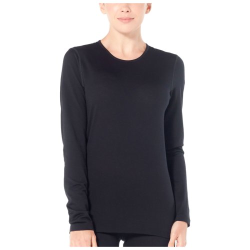 Термобелье (верх) Icebreaker 200 Oasis LS Crewe WMN Black