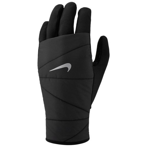 Перчатки для бега Nike WOMENS QUILTED RUN GLOVES 2.0 BLACK/SILVER S