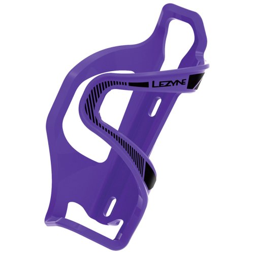 Флягодержатель Lezyne FLOW CAGE SL - R - ENHANCED Фіолетовий RIGHT LOADING CAGE, COMPOSITE MATRIX MATERIAL