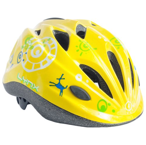 Шлем подростковый Lynx KIDS Yellow (матовый) S 48-52, M 52-56