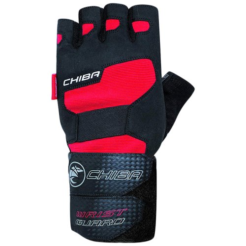 Перчатки для тренинга Chiba Wristrguard III 40128 (червоний, XL)