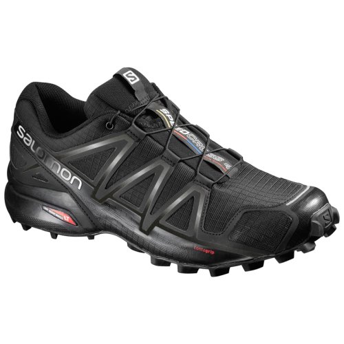 Кроссовки для бега Salomon SPEEDCROSS 4 WIDE Bk/Bk/BLACK META SS18