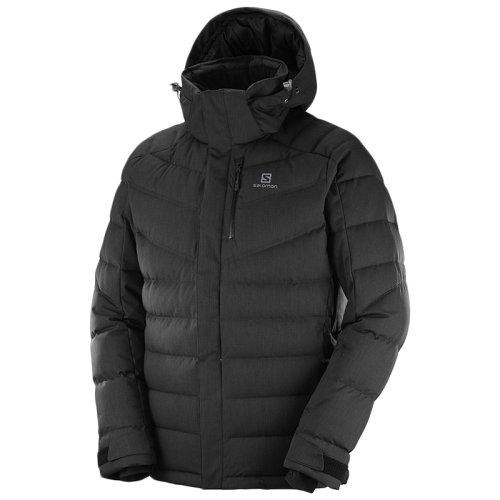Пуховик г/л Salomon ICETOWN JKT M Black FW18-19