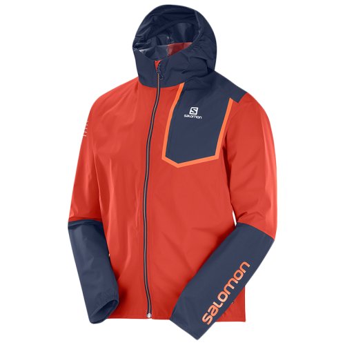Куртка Salomon BONATTI PRO WP JKT M FIERY RED/NIGHT SKY FW18-19
