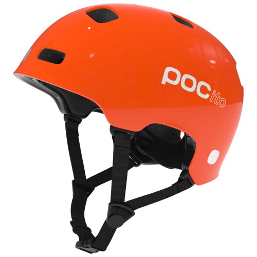 Шлем подростковый Poc POCITO CRANE Fluo Orange (глянец) ML 55-58