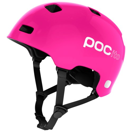 Шлем подростковый Poc POCITO CRANE Fluo Pink (глянец) ML 55-58