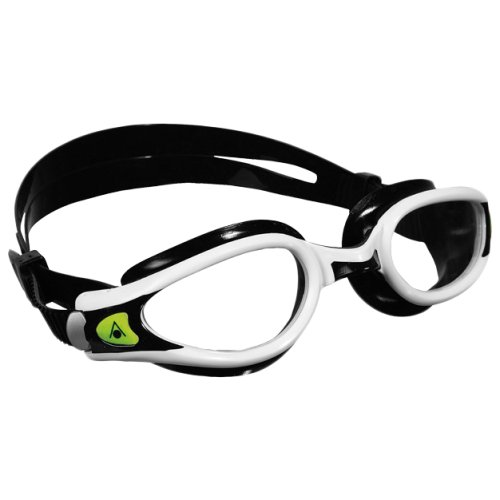 Очки для плавания Aqua Sphere KAIMAN EXO WH/BLK L/CL (біло-чорний; лінзи прозорі)
