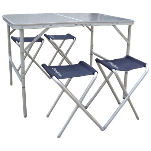Стол со стульями KingCamp TABLE AND CHAIR SET(KC3850) Silver