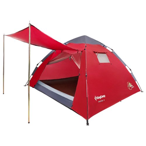 Палатка KingCamp Monza 3(KT3094) Dark red