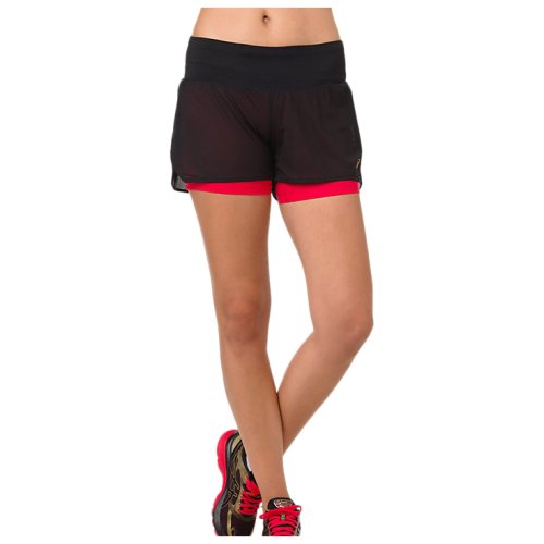 Шорты Asics COOL 2-IN-1 SHORT BLK W SS19