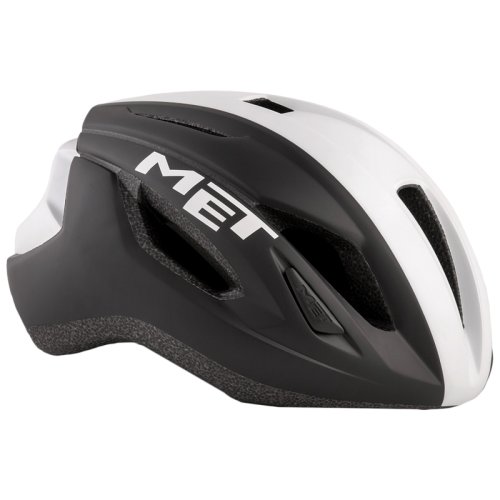 Шлем Met STRALE Black/White panel (матовый) M 52-58