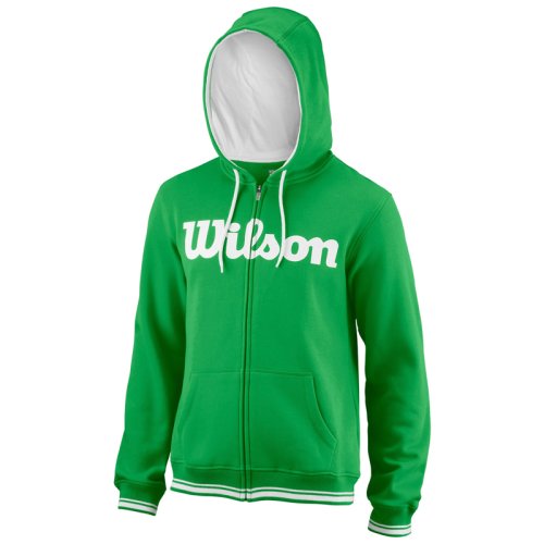 Худи Wilson m TEAM SCRIPT FZ HOODY GR/WH SS19