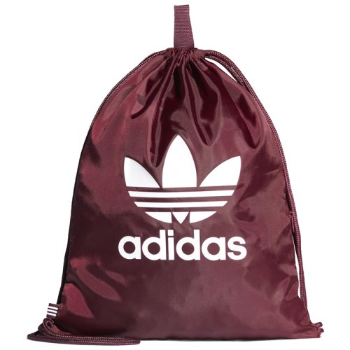 Сумка-мешок Adidas GYMSACK TREFOIL  MAROON|WHI