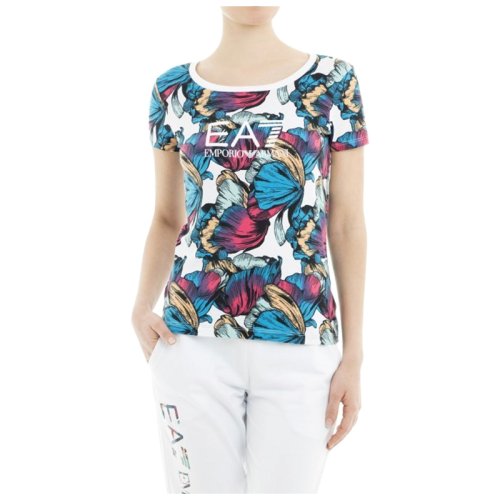 Футболка Armani FLOWER BLUE